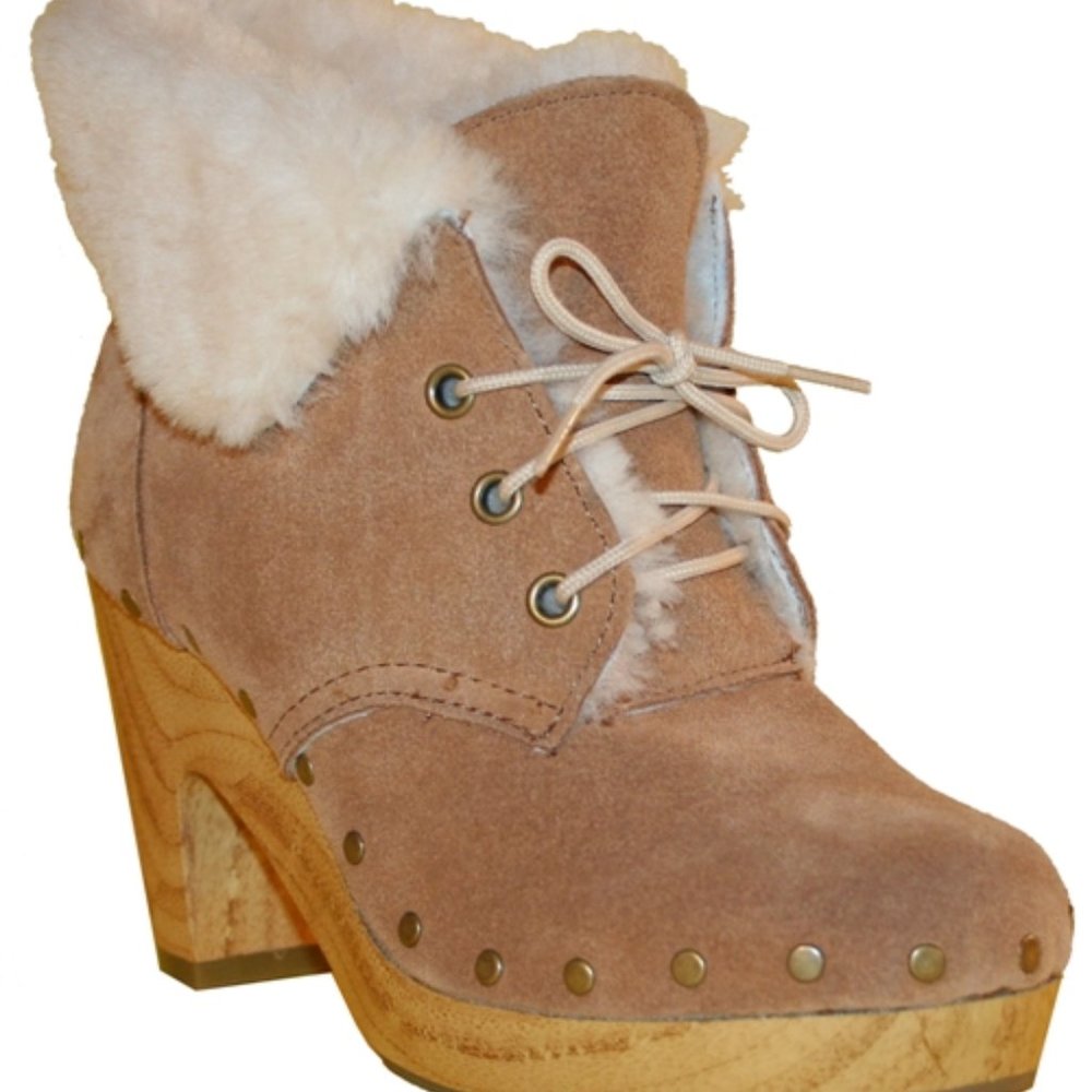 Aussie Dog Womens clog boot